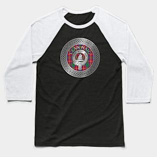 Clan Haig Crest & Tartan Knot Baseball T-Shirt